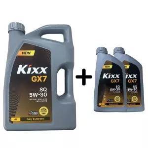 KIXX GX7 5W30 SQ 4L 1개 + 1L 2개 킥스G1