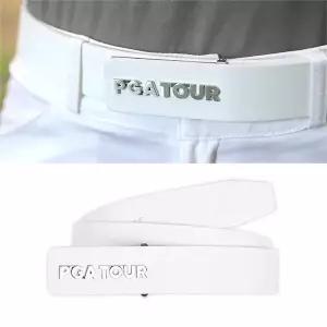 [피지에이투어][PGA TOUR] 심플무드 통 소가죽 훅 수동 벨트