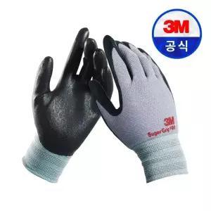 3M 슈퍼그립 100 안전 코팅 작업장갑
