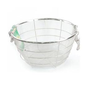 [제이큐]원형 스텐 3단프레임망 소쿠리 채반 채망-63호