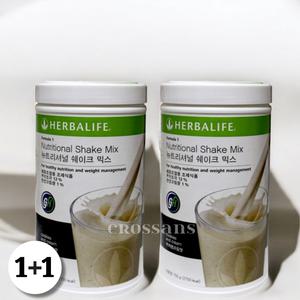 허벌라이프 단백질 쉐이크 프로틴 분리대두단백 비오틴 쿠키앤크림 750g 2개