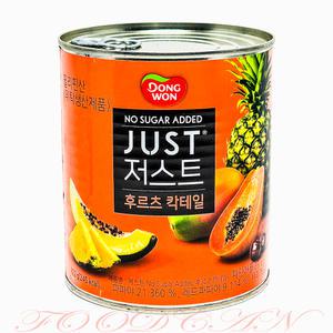 동원 저스트 노슈가 후르츠칵테일 822g
