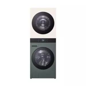 [LG](신세계몰)LG 오브제 워시타워 25kg+25kg 그린_베이지 WA2525GEHF