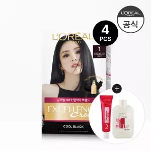 로레알파리 엑셀랑스 크림 4개 [증정]엑셀랑스 헤어키트