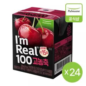 [풀무원] 아임리얼100 고농축 타트체리 24개입 (120mlX6EA,4개)