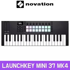 Launchkey Mini 37 Mk4 노베이션 런치키 미니 37 마크4 마스터키보드 건반악기
