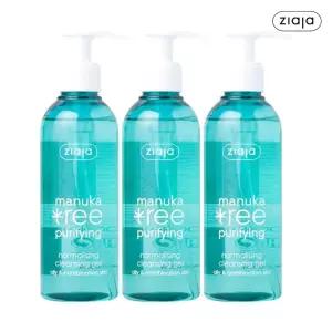 [블랙헤드&피지개선 임상완료] 지아자 마누카트리 클렌징젤 200ml 3개
