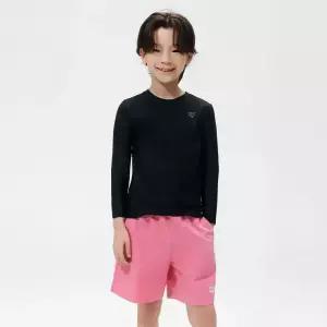 [아레나수영복] 코어 아동 롱슬리브 래쉬가드 A6BB1BC41BLK