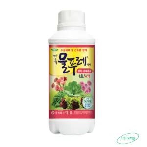 대유 물푸레 1호 A액 500ml 수경재배 관주 양액비료 엽채류 화훼류 영양제