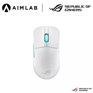 ASUS ROG HARPE ACE AIM LAB 유무선 게이밍 마우스 (화이트) 국내정발