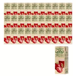 돈시몬 100 NFC 무설탕 착즙주스 토마토 200ml x30팩 과일주스
