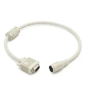 DIN 13PIN 매립형 RGB 분리형 케이블 모니터 컴퓨터 프로젝터 케이블 젠더