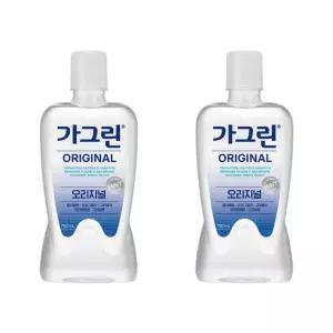 가그린 오리지널 750ml 2개