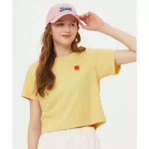 매장정품 코닥 KODAK 시그니처 로고 아스킨 반팔 티셔츠 우먼 YELLOW K5222ERS34YLW 698906