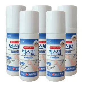 5개입 일양약품 모기물린데 벌레물린데 바르는 약 벅스밤 80ml