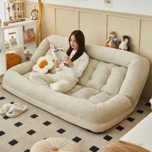 침대식쇼파 좌식 2인용 자취 원룸 접이식 베드