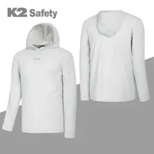 케이투세이프티 기능성 쿨링 여름 작업복 사방스판 쿨터치 후드티 TS-6205