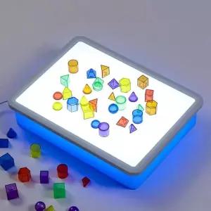 라이트 테이블 모래 그림 장난감 예술 낙서 그리기 DIY 초보자 유치원 인터랙티브 몬테소리 교육