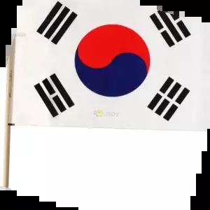 미니국기 태극기 비닐 응원깃발 행사소품 국경일 1개