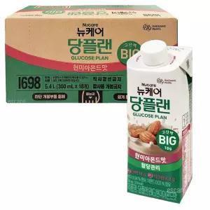 뉴케어 당플랜 BIG 현미아몬드맛 300ml x18팩