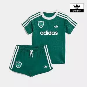[아디다스키즈](대구신세계)[adidas kids] (A085-A100) ADIDAS DISNEY 쇼츠 저지 세트 (KC8423)