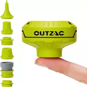 공기 주입용 OUTC PICO 펌프 작은 미니 휴대용 전기 에어 매트리스용 65dB 조용한 주입기 디플터 수면 패드