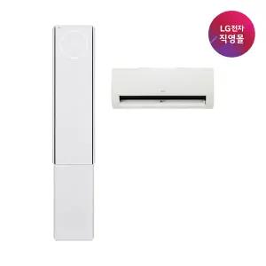 [LG 공식판매처] LG 휘센 AI 오브제 뷰1 에어컨 2in1 FQ18GV3EK2 (18+6형)