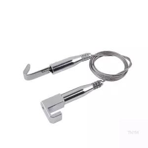 그림걸이 벽면레일용 7자 와이어고리 못없이액자걸기 와이어액자걸이