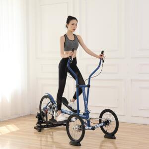접이식실내자전거 SD 7i Streetstrider 3륜 린 투 스티어 시스템 가정 및 실외 7단 접이식 시마노 자전거 운동 타원형 자전거