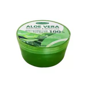 데이랑스 고농축 원액 100% 알로에 수딩젤 300ml 무알콜 천연보존제 사용 진정 보습 저자극 바디크림 수분