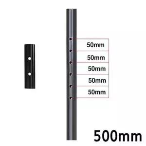 마운트피아 TV거치대 천장형 봉 500mm 연결봉 블랙-WD63272