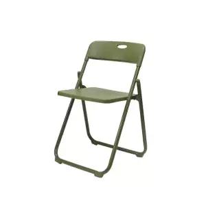 [인터데코]국방색 접이식 의자 강의실 학원 군부대 P0000SIH