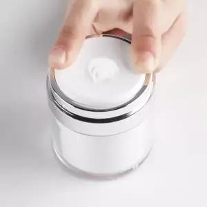 원터치 크림 진공 푸쉬 공병 용기 15ml 누름공병 펌핑공병 화장솜 (WE0E28E)