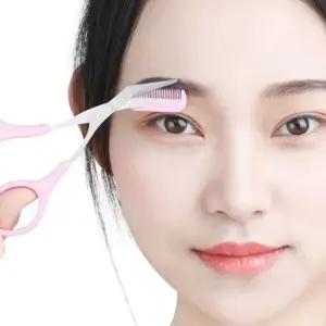 고품질 눈썹가위 셀프 눈썹칼 잔털 정리 ur 435 눈썹빗 눈썹수정 (WE37520)