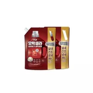 피지 모락셀라 액체세제 샌달우드향 2.3L 리필 2개