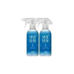 아우라 냉감탈취 쿨링 스프레이 섬유탈취제 400ml 2개