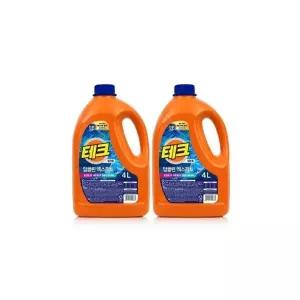 테크 딥클린 엑스퍼트 세탁세제 4L 일반 2개