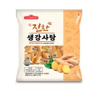 루리점빵 진한 생강 사탕 대용량 업소용 식당 진저캔디 250G 10개 입가심사탕 탕비실과자 행사간식