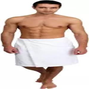 수건 선택 남성용 코튼 샤워 랩 조절 가능 테리 벨루어 스파 목욕 타월 사우나 체육관