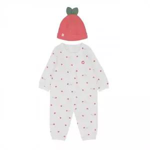 [롯데백화점]아가방 애플모달우주복(모자)(RED) 01R517555