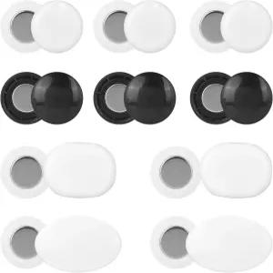 곡타이 10pcs 마그네틱 레이스 빕 클립 마라톤 러닝 자석 번호 핀 홀더 패스너 트라이애슬론 사이클링 필드