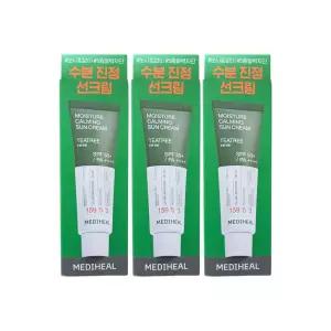 메디힐 수분 진정 선크림 SPF50+ PA++++ 50g 3개