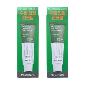 메디힐 수분 진정 선크림 SPF50+ PA++++ 50g 2개
