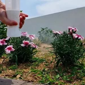 반자동 안개분사 투명 분무기 300ml