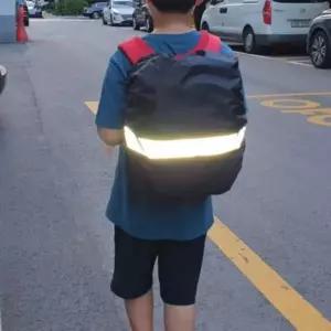 ( )책가방 방수커버 블랙 45L 가방커버 가방방수커버 책가방커버 가방방수 배낭커버 우비가방 가방우비