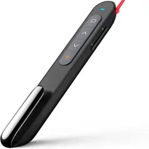 PowerPoint용 Norwii 블루투스 프레젠테이션 클리커 무선 프레젠터 포인터가 있는 리모컨 교사 및 위한