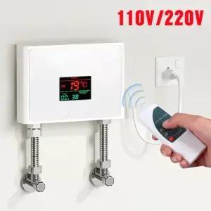 110V/220V 인스턴트 온수기 3000W/5500W 욕실 온수 샤워 및 가정용 주방 난방용 벽걸이 형 전기 히터