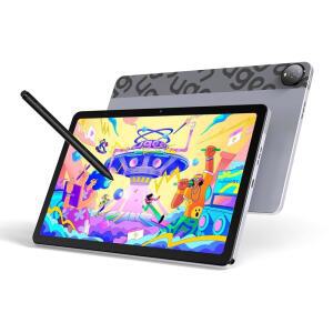 컴퓨터가 필요 없는 UGEE 패드 드로잉 태블릿, 7000mAh+18W 배터리용 Android 14 태블릿 스탠드, 6GB+128GB 재미있는 패드, 풀 라미네이팅 화면 포함 2K