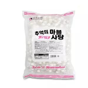 루리점빵 마블 사탕 대용량 업소용 식당 1250g 6개 사탕세트 어른간식