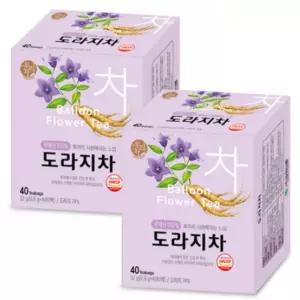 루리점빵 도라지차 티백 40개입X2 물대신차 침출차 차티백